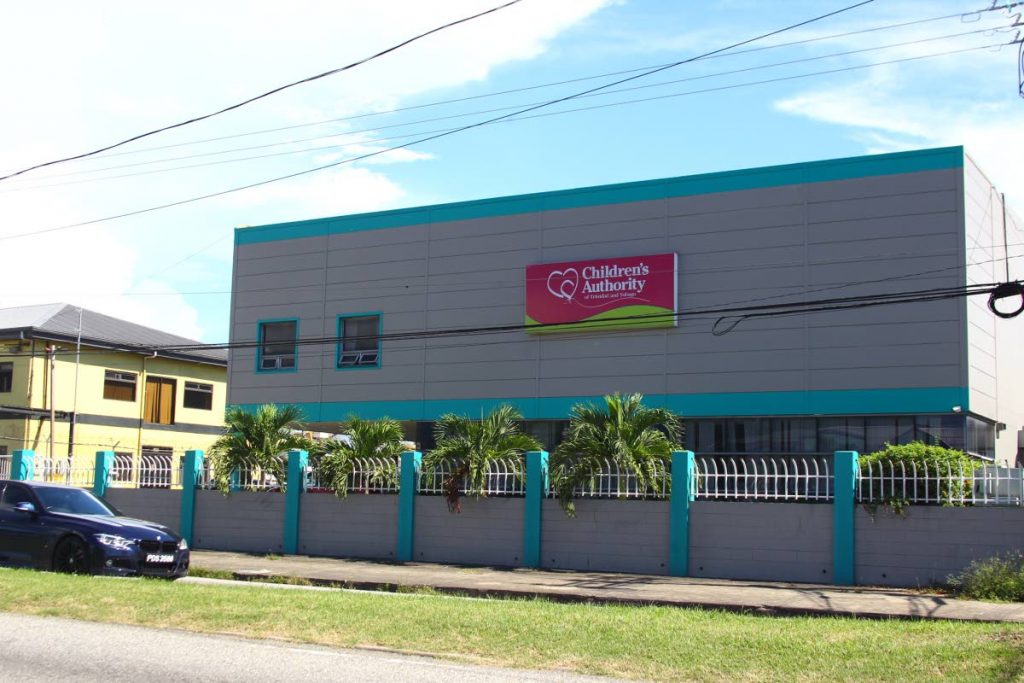 The head office of the Children’s Authority, on Wrightson Road in Port of Spain.  PHOTO BY ROGER JACOB