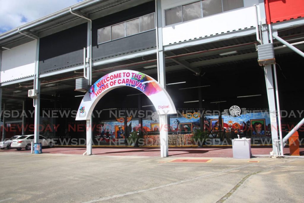 The entrance to the Grand Stand of the Queen's Park Savannah  - File photo by Sureash Cholai 