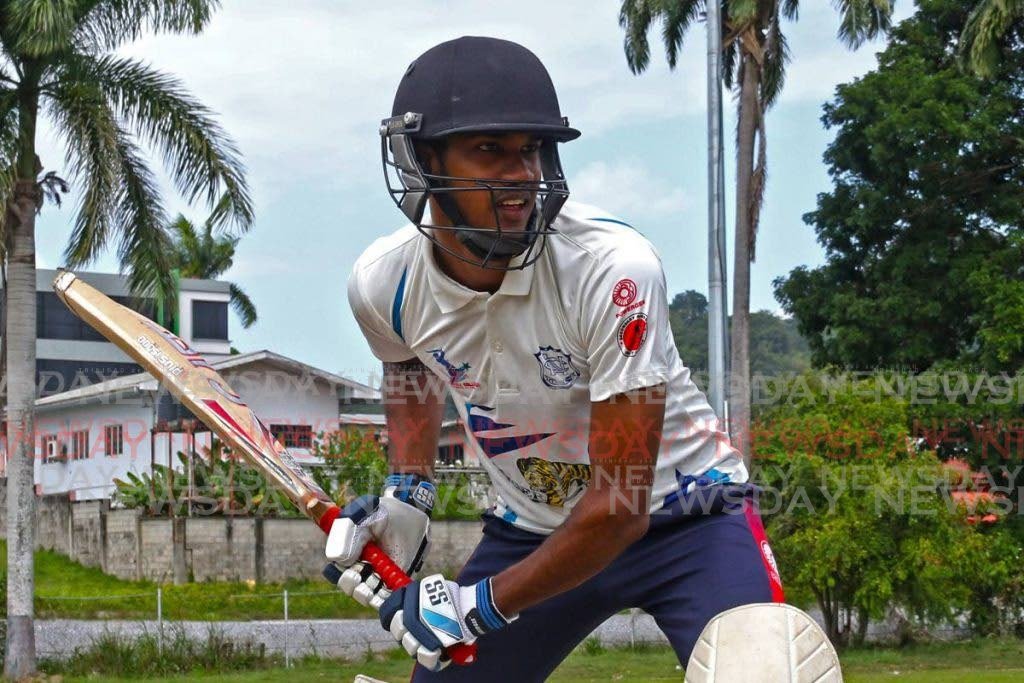 Naparima College cricketer Kyle Roopchand.  - Marvin Hamilton