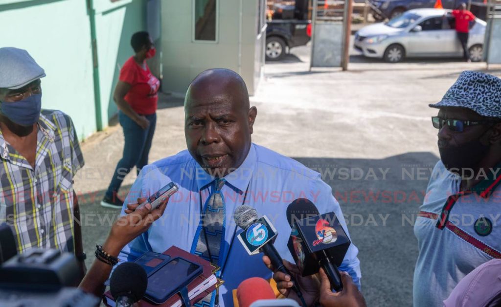 TAKEN ILL: THA election independent candidate Anthony Hector who suffered a stroke over the weekend.  - 