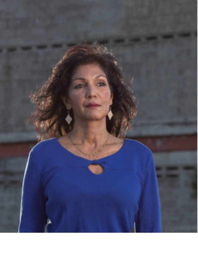 Gun violence survivor and author Caron Asgarali. - 