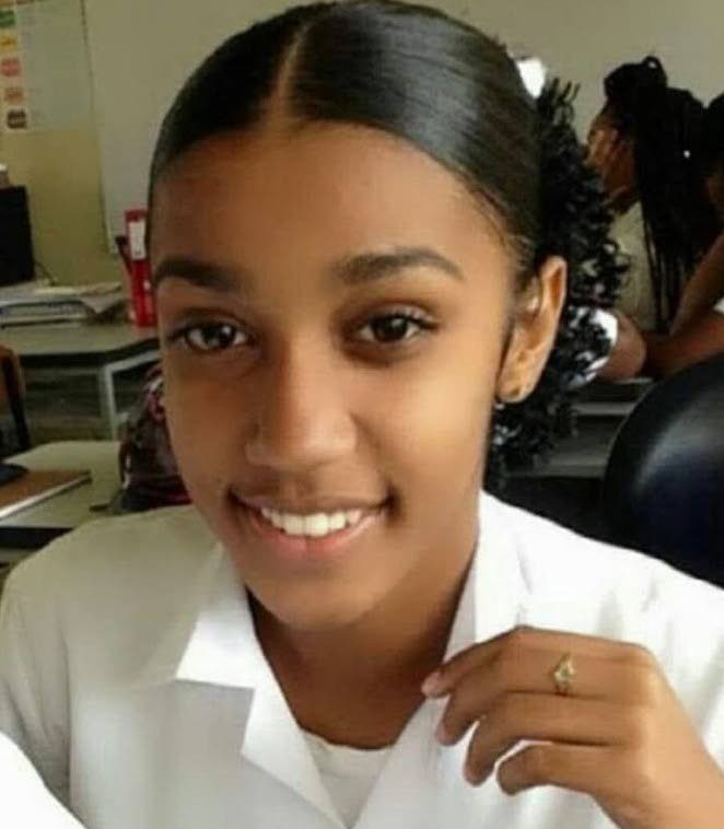 MURDERED: Form Five student Rachel Ramkissoon, 16, who was murdered four years ago. Her killer remains at large.  - 