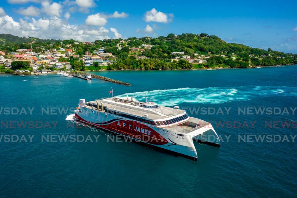 APT James inter-island ferry - Photo by Jeff Mayers