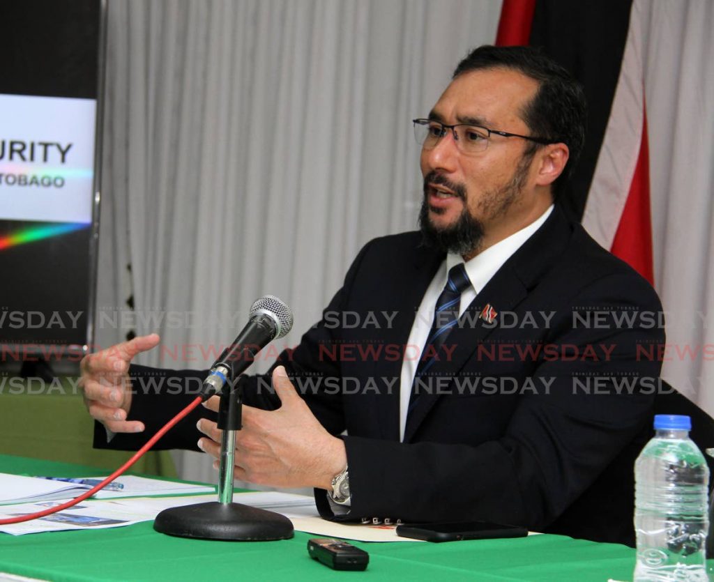 National Security Minister Stuart Young 
 - Angelo Marcelle