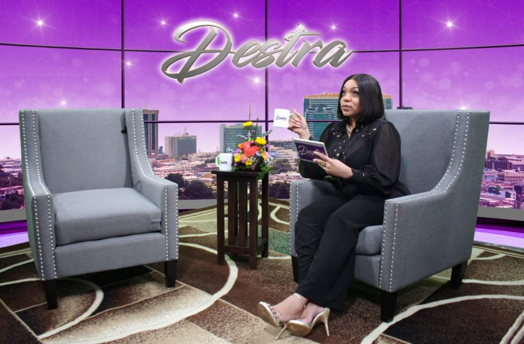 People know Destra Garcia the singer. Now they’re getting to know Destra Garcia the personality through her eponymous television show on WESN – Content Capital. Photo courtesy Destra Garcia - 