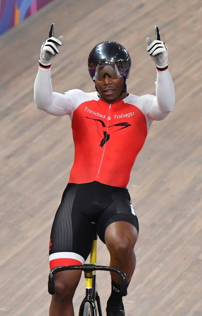 TT sprint cyclist Nicholas Paul. - 