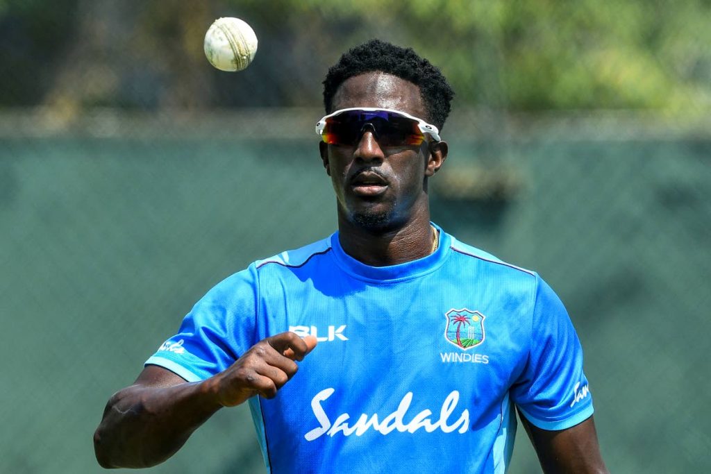 West Indies leg-spinning all-rounder Hayden Walsh. (AFP PHOTO) - 