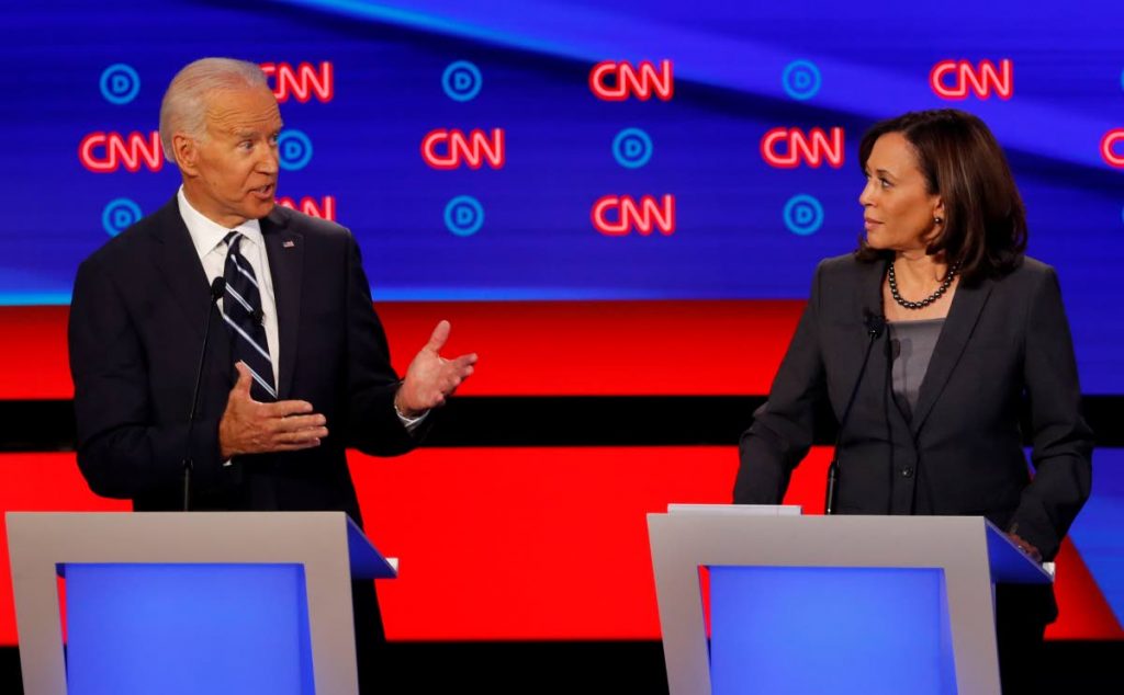 US President-elect Joe Biden and Vice President-elect Kamala Harris. AP 