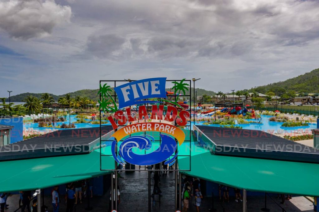 Five Islands Water and Amusement Park in Chaguamas remains closed due to public health restrictions on public gatherings. PHOTO BY JEFF MAYERS - 
