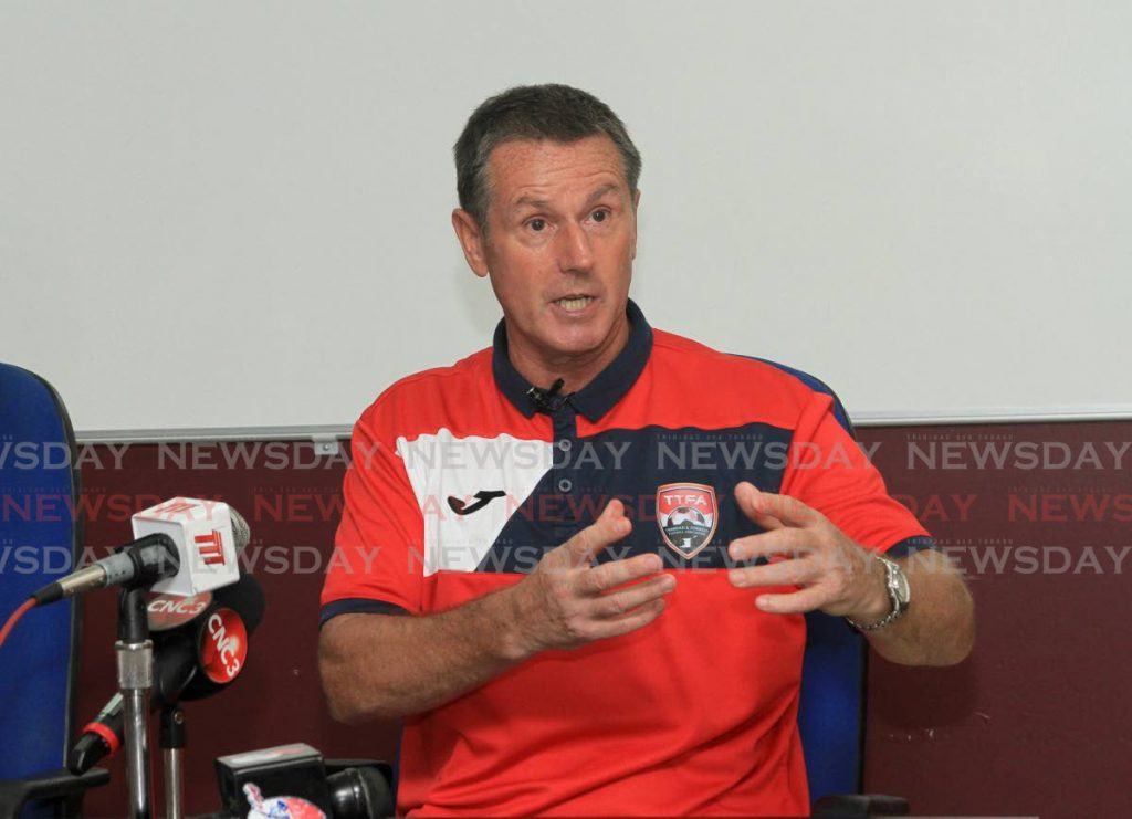 Trinidad and Tobago senior men's football coach Terry Fenwick. - Ayanna Kinsale