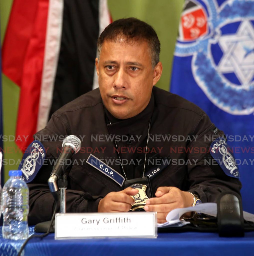 Police Commissioner Gary Griffith. 