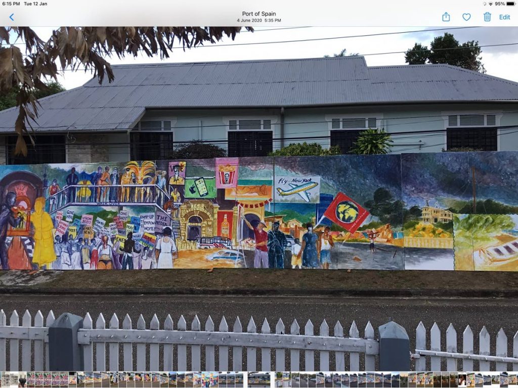 Jackie Hinkson’s murals will be on display along both sides of Fisher Avenue in St Ann’s from February 5-14.
 - 