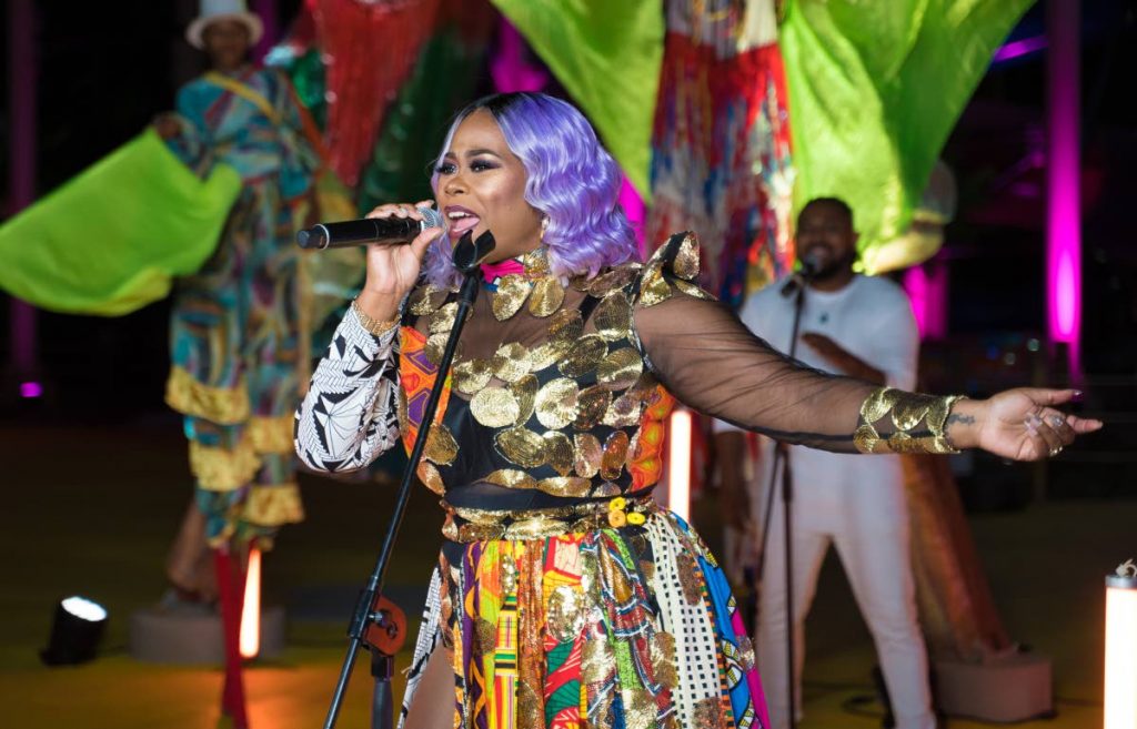 File photo of Nadia Batson performing at her concert Artform 3: A Love Note to Carnival on Wednesday 2020. - 