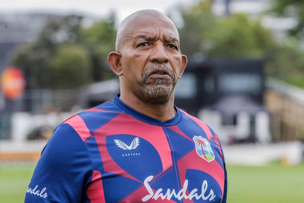 West Indies head coach 
Phil Simmons - 