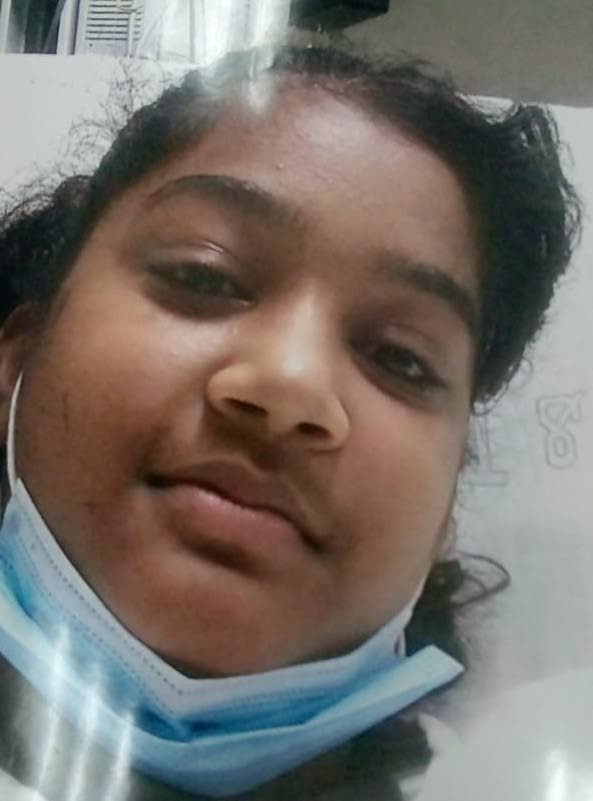 Selina Jordan (15) of dark complexion, medium build, approximately 150 pounds, with long black hair is missing since last Saturday. She was dressed in a red sweater and gray pants. - Grevic Alvarado