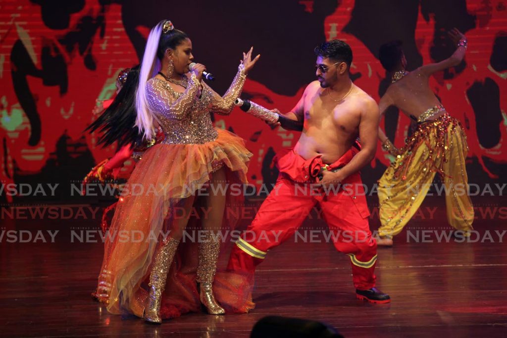 In this file photo, queen of Chutney Soca Nisha Ramsook. - Lincoln Holder
