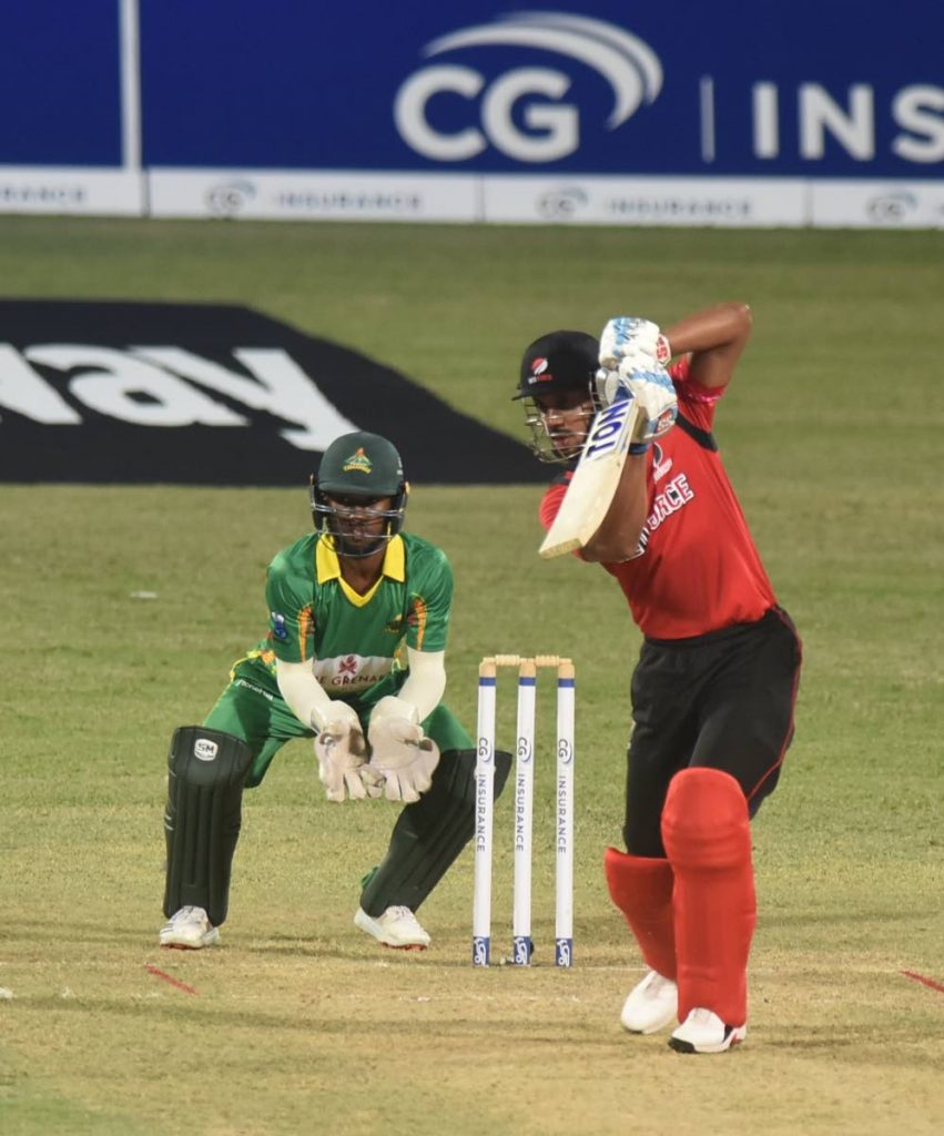 Red Force batsman Lendl Simmons top-scored with 68 runs. - CWI Media