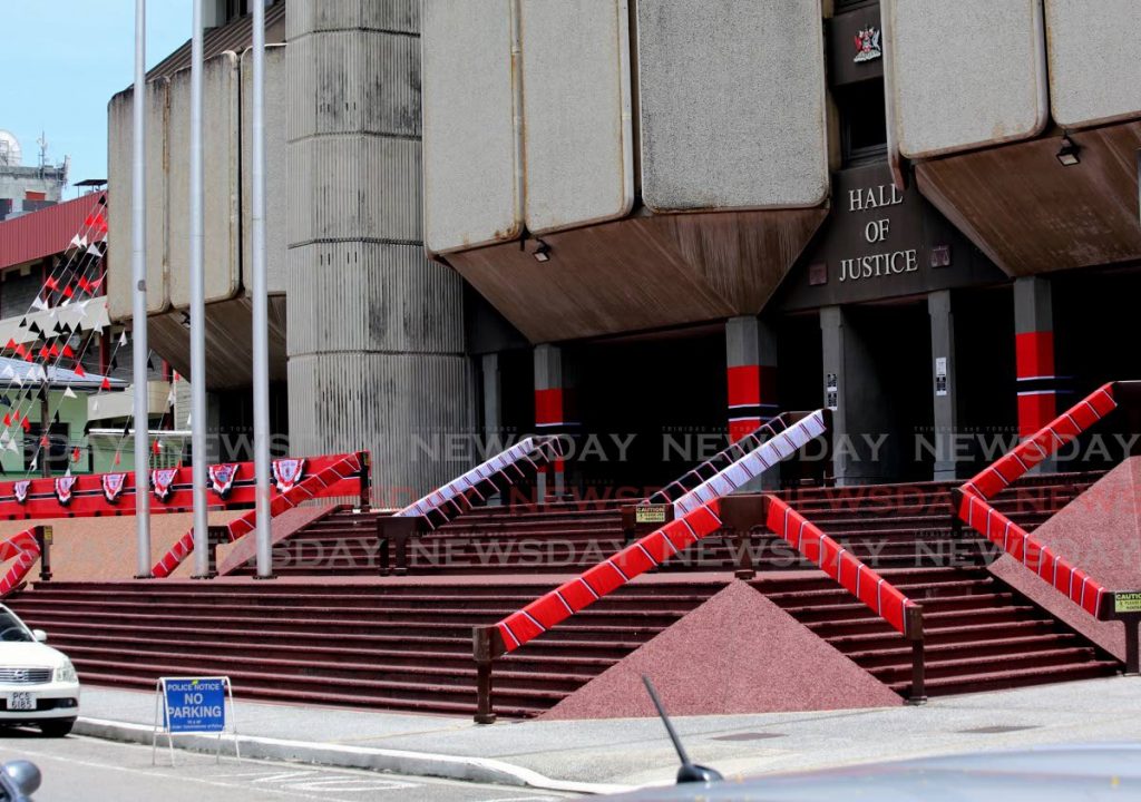 The Hall of Justice has been closed after a staff member contracted covid19. - 
