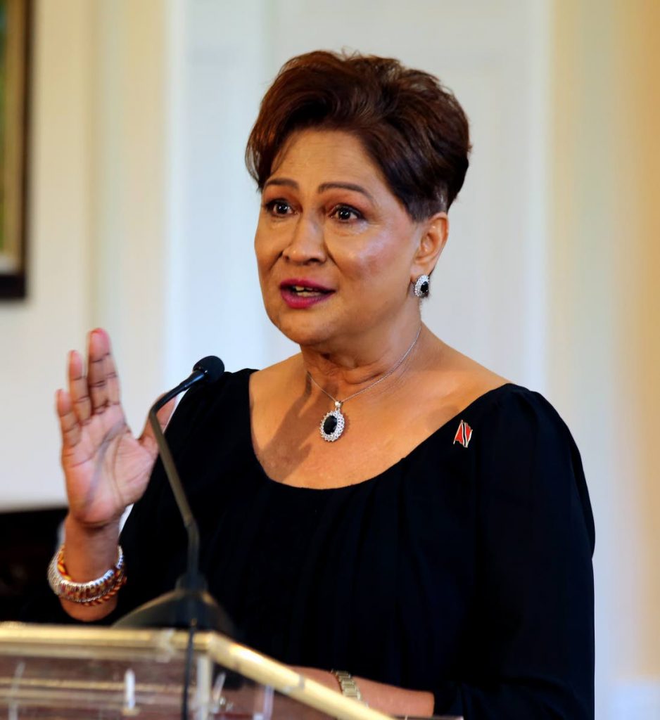 Opposition Leader Kamla Persad-Bissessar