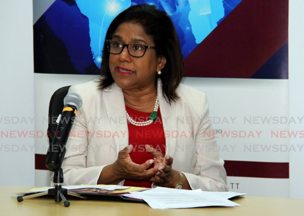 Minister of Trade and  Industry Paula Gopee-Scoon - Photo by Ayanna Kinsale