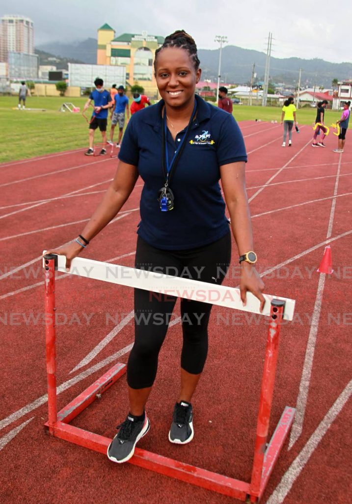 Antonia Burton found new purpose as a track and field coach after surviving a car accident in the US. PHOTOS BY ROGER JACOB

PHOTOS BY ROGER JACOB - 