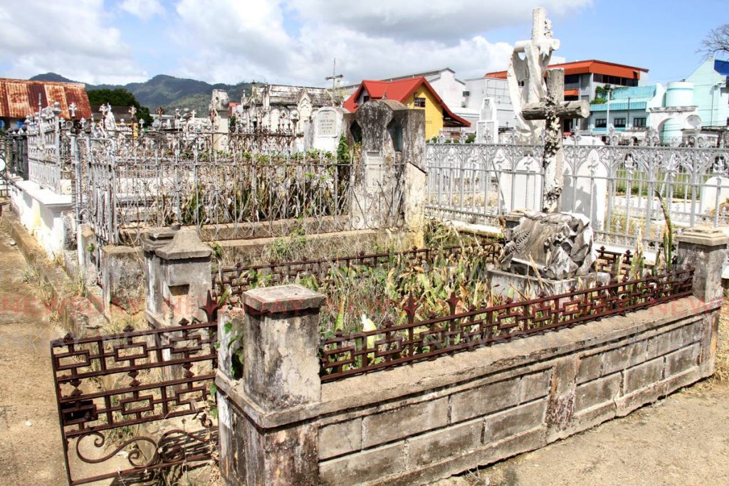 Tha Lapeyrouse Cemetery in Woodbrook. File photo/Ayanna Kinsale