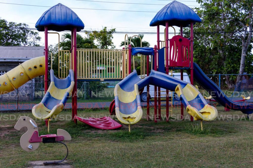 The Plymouth play park has been closed by the Division of Sport and Youth Affairs after complaints over the dilapidated structures.  - David Reid