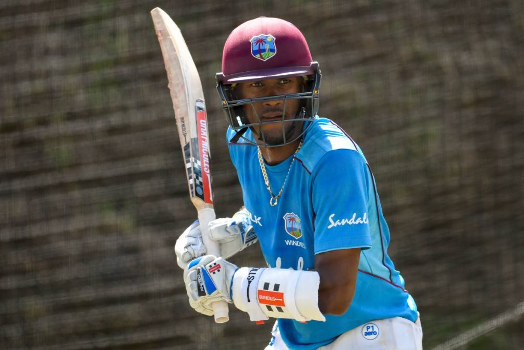 West Indies captain Kraigg Brathwaite - 