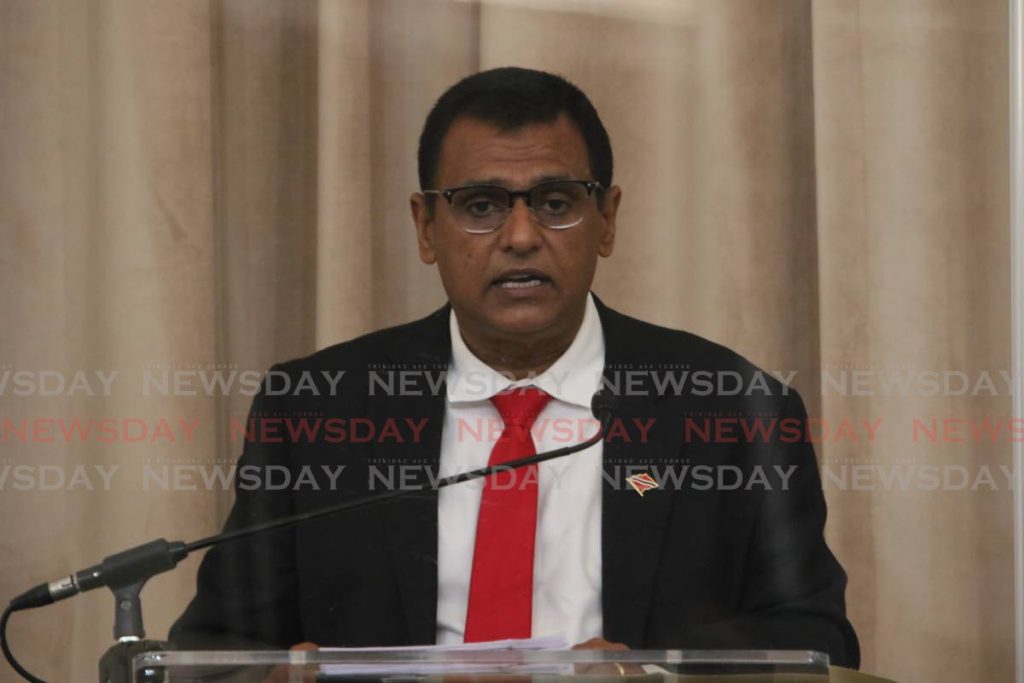 Minister of Works and Transport Rohan Sinanan - 