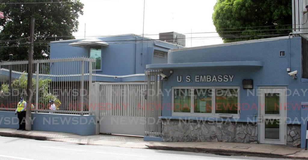 U.S Embassy, Queen's Park West, Port of Spain. - Photo by Angelo Marcelle