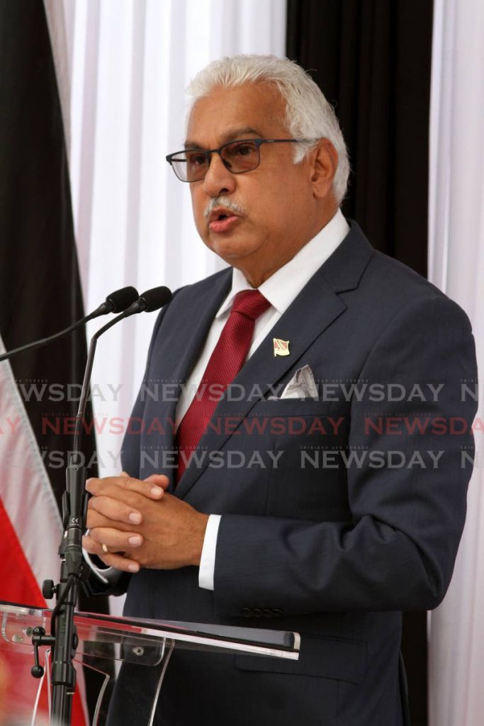 File photo: Minister of Health Terrence Deyalsingh. Photo by Angelo Marcelle