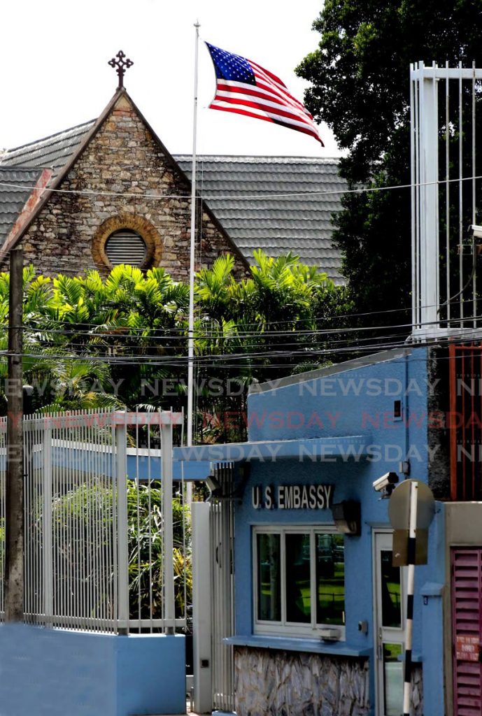 US Embassy, Port of Spain - Photo by Sureash Cholai