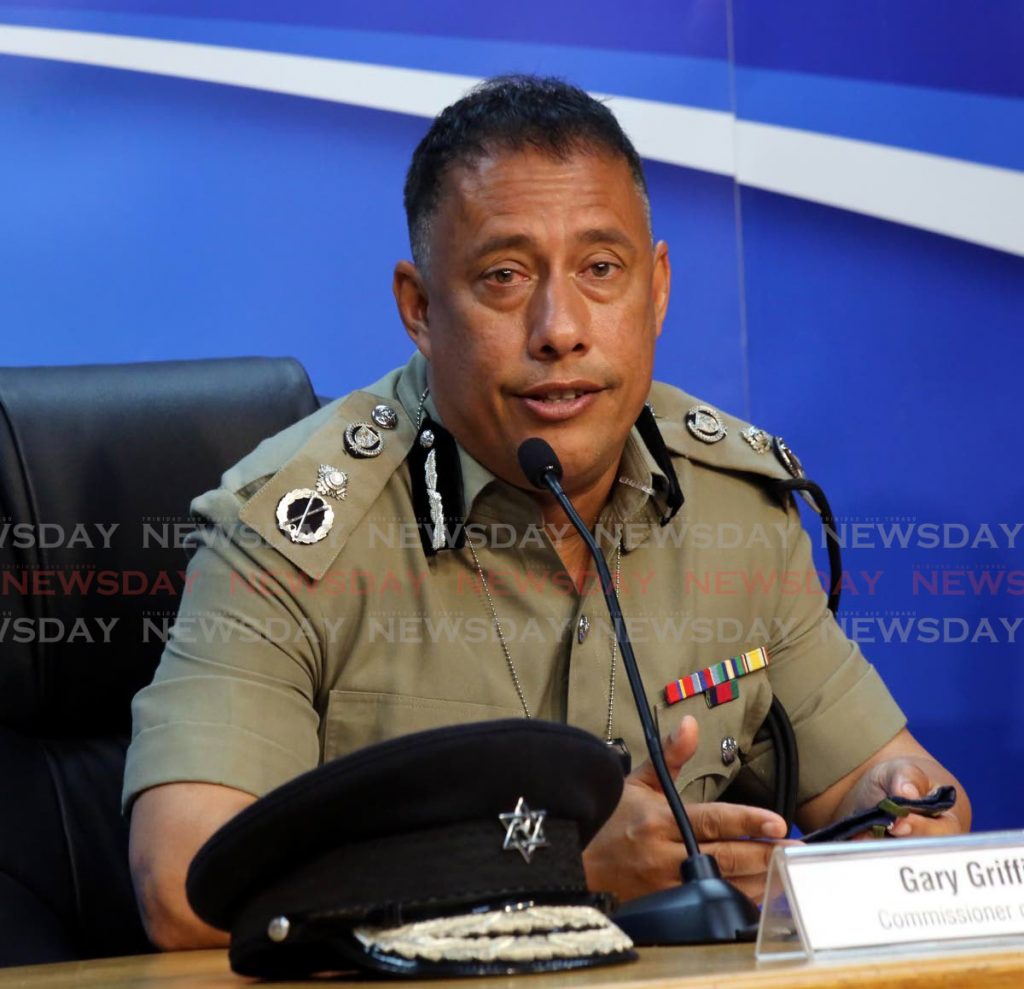 Commissioner of Police Gary Griffith. Photo by Sureash Cholai