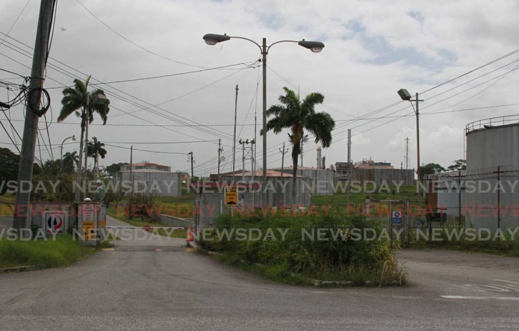 FILE PHOTO: The northern entrance ofnt NiQuan gas to liquids plant in Point-a-Pierre. - ROGER JACOB