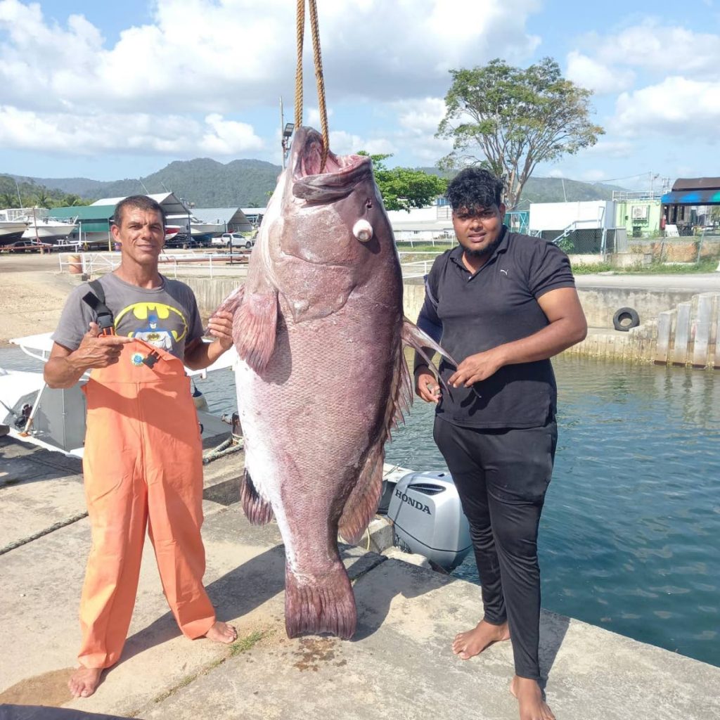 22-year-old catches big fish - Trinidad and Tobago Newsday