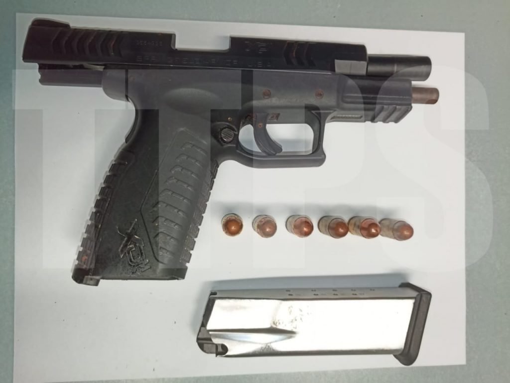 Gun/ ammunition found in Las Cuevas  - TTPS