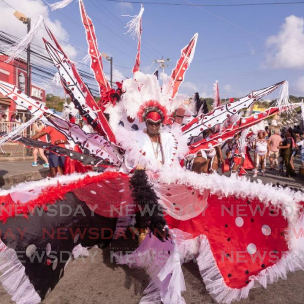 Queen of Carnival Lue-Ann Melville portrays the Spirit of Carnival on Carnival 2020 in Scarborough. FILE PHOTO