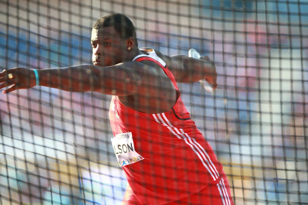 TT discus 
thrower Quincy 
Wilson described feeling abandoned by the NAAA after being injured at the 2019 National Open Senior Championships during his testimony, at the opening of his trial against the NAAA, on Tuesday. - ALLAN V CRANE