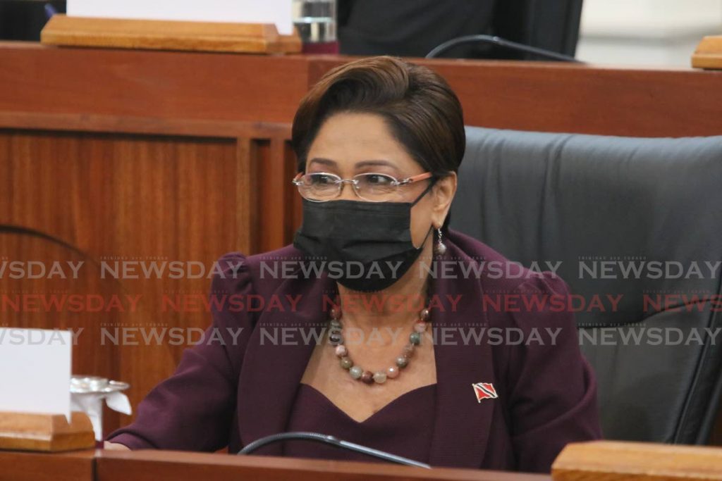 Opposition Leader Kamla Persad-Bissessar - Parliament of Trinidad and Tobago 