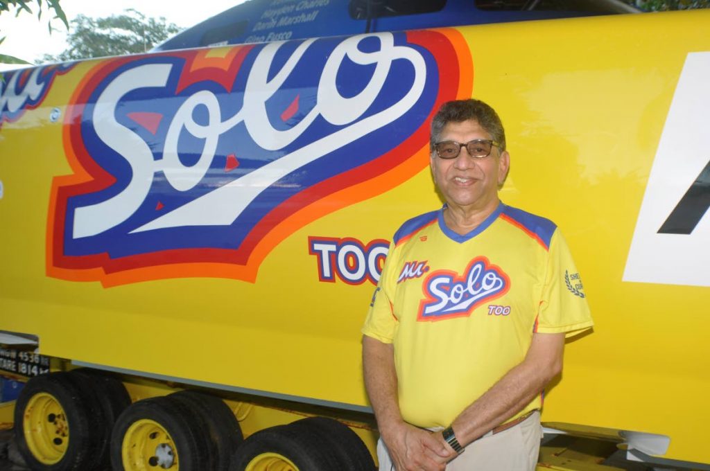 Mr Solo Too driver Ken Charles. - Photo courtesy Ronald Daniel