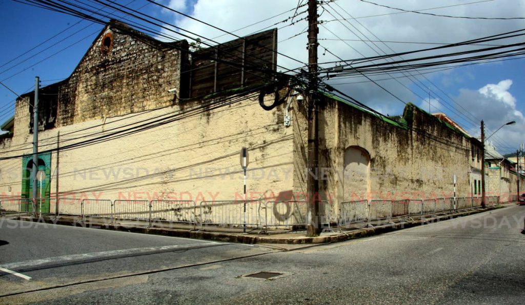 Port of Spain prison on Frederick Street, Port of Spain. - Photo by Sureash Cholai