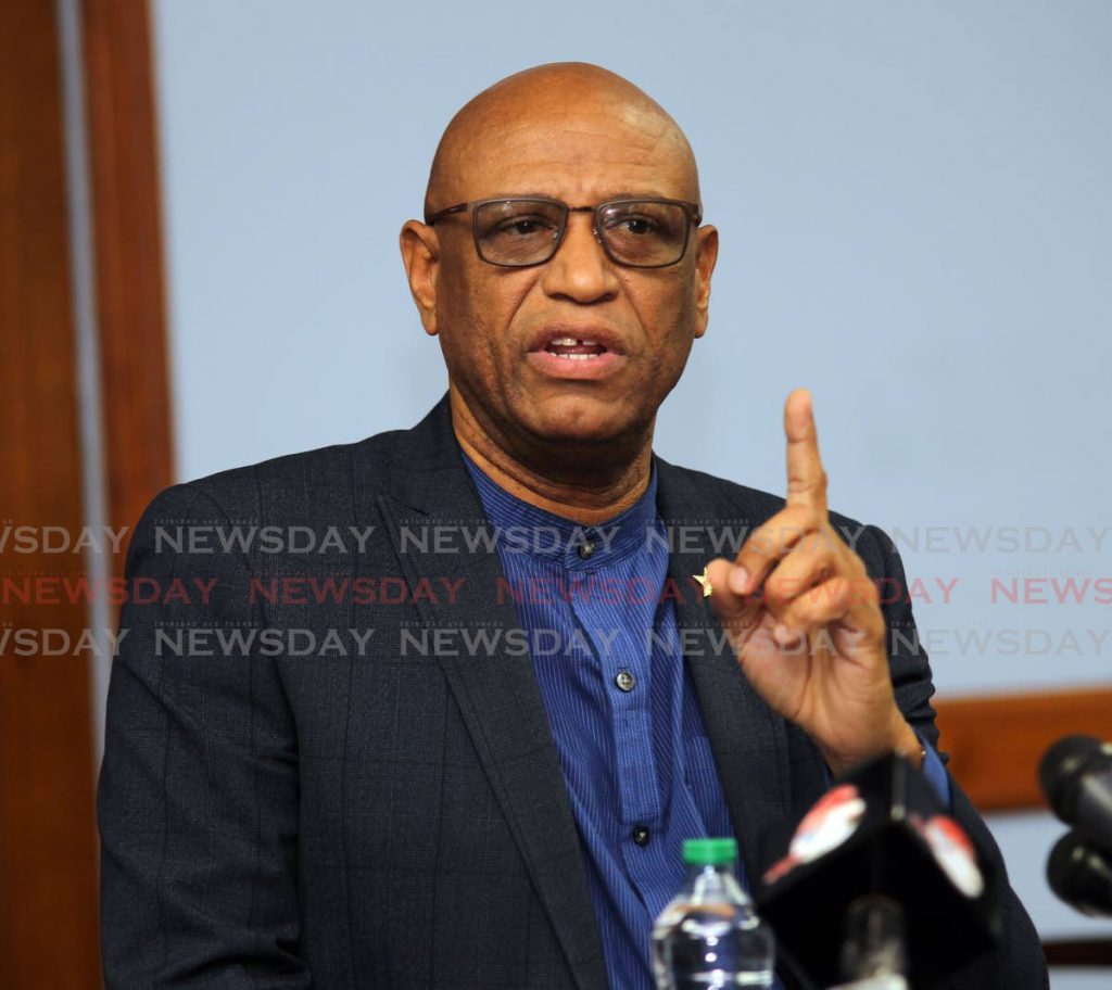 Head of the Joint Trade Union Movement Ancel Roget. - 