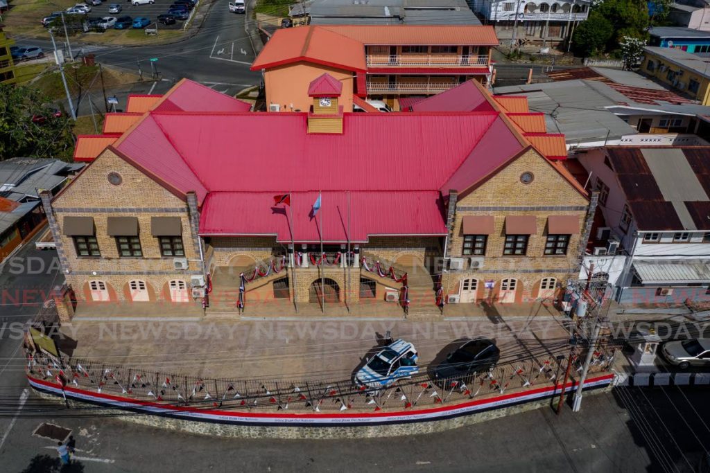 The Tobago Assembly Legislature, Scarborough. PHOTO BY JEFF K MAYERS  - 