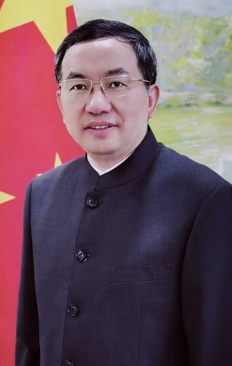 Chinese Ambassador to TT Fang Qiu. - 