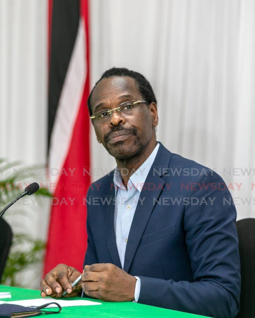 National Security Minister Fitzgerald Hinds. Photo by Jeff K Mayers