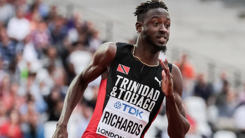 Trinidad and Tobago sprint sensation Jereem Richards  - 