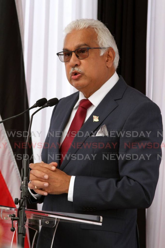 Minister of Health Terrence Deyalsingh. Photo by Angelo Marcelle