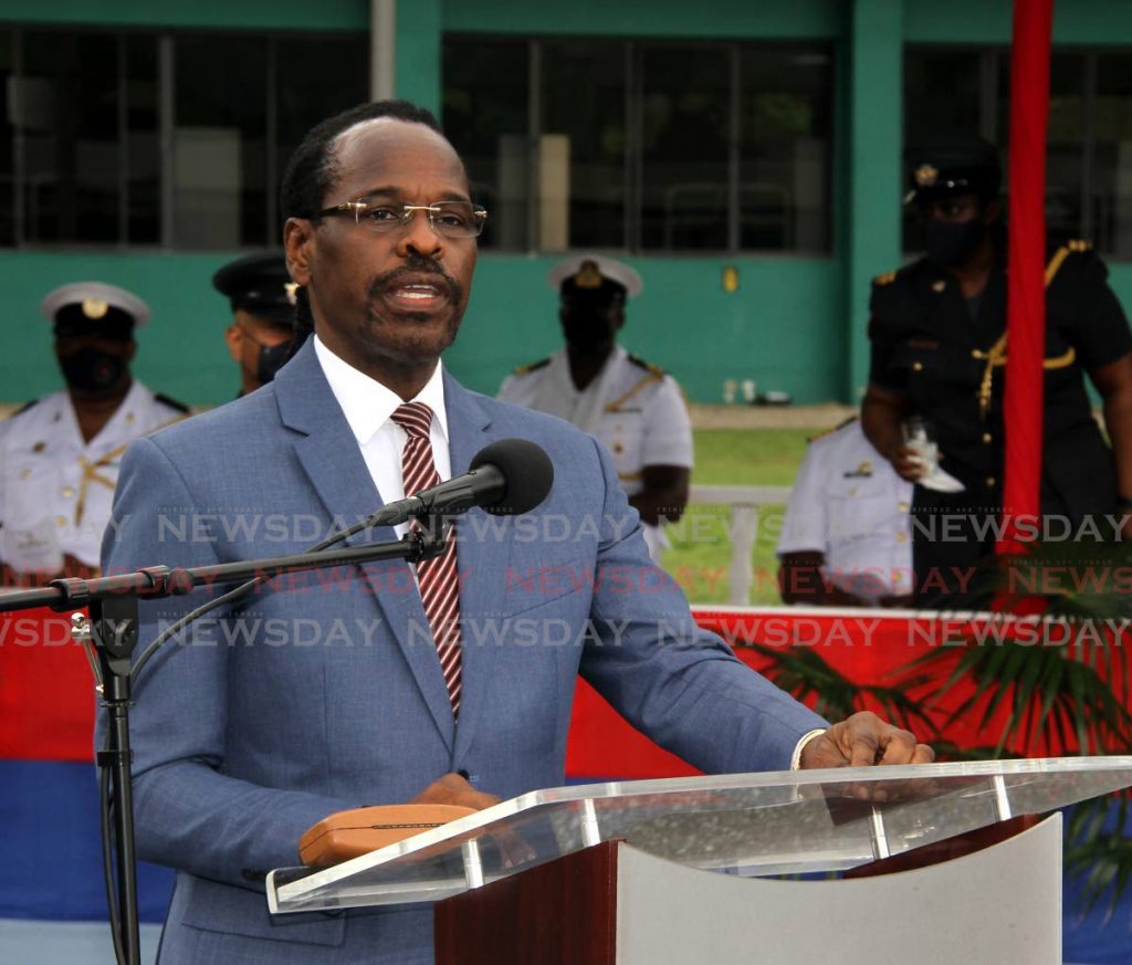 Minister of National Security Fitzgerald Hinds - Angelo Marcelle