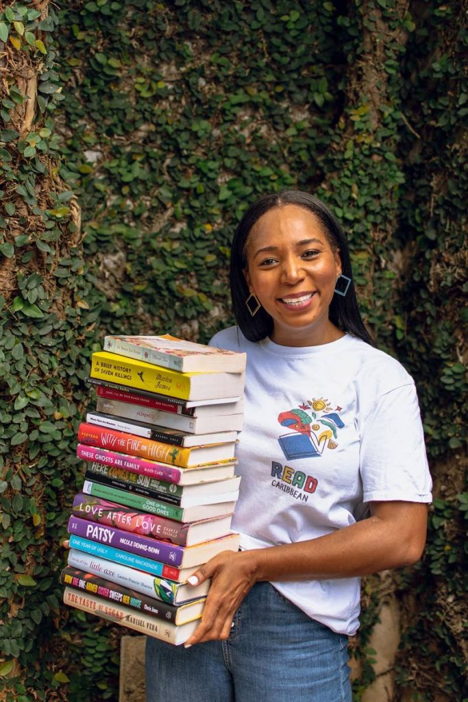 Bookstagrammer Cindy Allman aka @bookofcinz was featured by O Magazine in 2020 on her brainchild ReadCaribbean

Photo by Gabrielle Garcia 