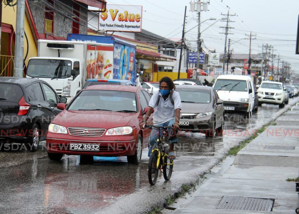 Traffic in Chaguanas. Photo by Ayanna Kinsale - AYANNA KINSALE